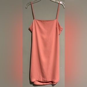 Lulus Toast to Life Coral Pink Mini Dress